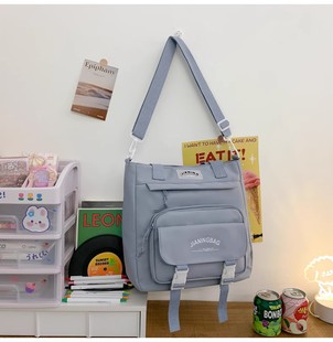 Schoolbag Girls ins Style Korean Style Middle School Girl Backpack Junior High School Students Primary and Secondary School Students Third to Sixth Grade Backpack