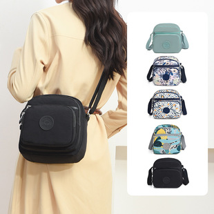 Multi-layer Mini Small Bag Small Backpack Nylon Cloth Canvas New Crossbody Bag Women's Summer 2025 Mother All-match