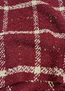 Ready Supply of Small Fragrant Style Coarse Fabric, Autumn and Winter Clothing/shoes and Hats/luggage Fabric