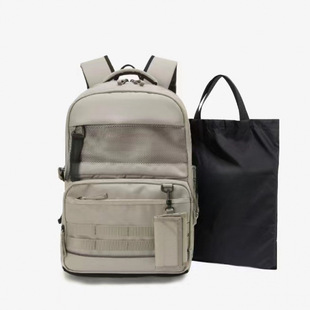 South Korea trendy student backpack male and female couple junior high school Senior high school university schoolbag three-in-one leisure outdoor bag