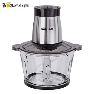 Applicable bear QSJ-D03W5 meat grinder household 2L electric meat stuffing machine complementary food meat machine stirring and cutting vegetables