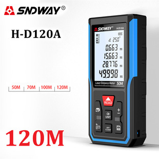 Sedway Laser Range Finder H-D510A Rechargeable Distance Measurement Electronic Ruler Electronic Level Foreign Trade Hot Sale