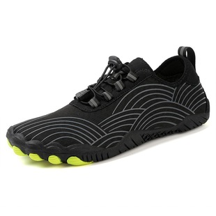 Outdoor Five-Finger Tracing Shoes for Men and Women Wading Beach Anti-Cut Shoes Diving Shoes for Couple Swimming Fitness Riding Mountaineering Shoes