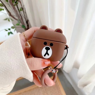 Creative Cartoon Pattern airpods4 Headset Protective Cover Apple Pro/Pro 2 Generation Silicone Drop-resistant Soft Case