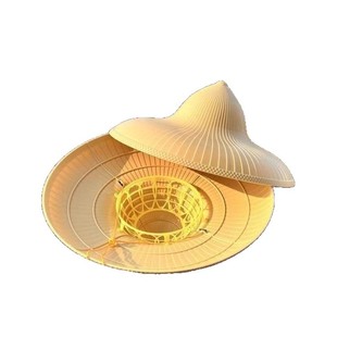 Outdoor Sun Protection Hat for All Seasons, Suitable for Men, with a Wide Brim for Sun and Rain Protection, Compatible with Hainan Style