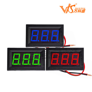 Vanke Sheng 0,36-дюймовый двухпроводной вольтметр с корпусом 4V-30V DC цифровой дисплей метр Цифровой вольтметр