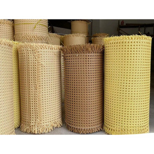 Материал из ротанга [Подать пресс-полоску] Шесть восьмиугольных глаз DIY мебель декоративная сетка