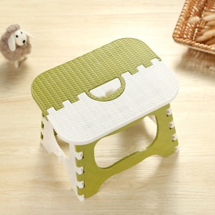 Shrink Folding Stool Adjustable Telescopic Portable Outdoor Travel Fishing Chair Household Plastic Small Stool Wholesale