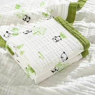 6-layer gauze super soft baby bath towel children's blanket baby absorbent towel newborn wrap towel quilt blanket