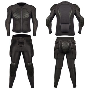 Ski Armor suit Protective Equipment Complete Set of Anti-fall Inner Wear Knee Pads Elbow Pads Hip Pads Sports Protective Equipment for Men and Women