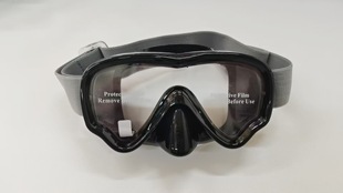 Children's diving glasses full dry silicone snorkeling mask cross-border knitted headband Amazon anti-fog diving glasses
