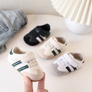 Spring and Autumn Baby Toddler Shoes Non-slip Soft Bottom Breathable 3-6-12 Months Baby Shoes All-match Sports Shoes
