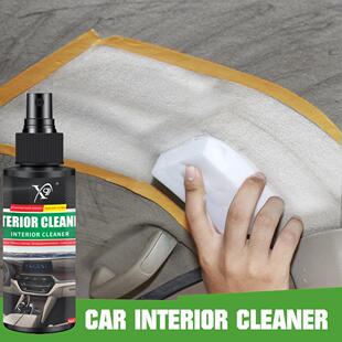 Car interior cleaner spray ceiling cleaner fabric flannel leather seat decontamination cleaner for foreign trade
