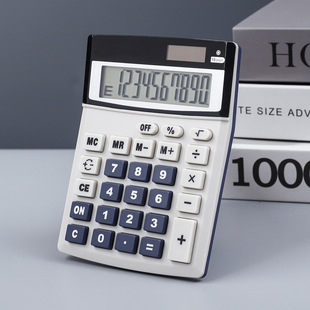 10-digit display large screen student electronic calculator multi-function business finance desktop gift calculator