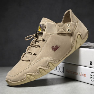 Amazon Explosions plus size Martin Boots Spring and Summer Cross-border Explosions High-top Men's Shoes Men's Casual Short Boots Sneakers