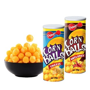 Corn Ball Export Baked Cheese Ball Corn Snacks Healthy Food