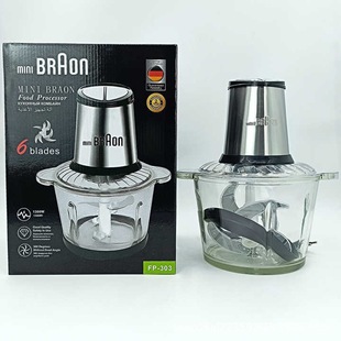MINIBRAON household electric meat grinder 3L glass high-power minced meat stuffing machine factory wholesale
