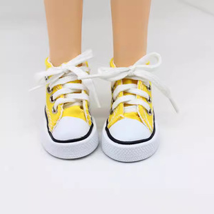 7.5cm doll canvas shoes 60cm BJD SD doll shoes 16 inch EXO salon doll shoes