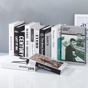Современная простая поддельная книга моделирование книга декоративная книга Кофейня офис украшение рабочего стола фотография Реквизит модель книжная коробка