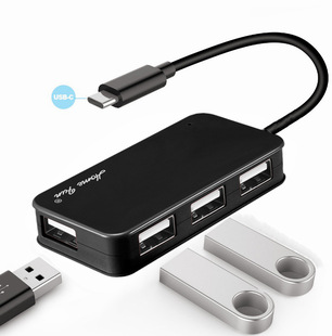 USB2.0 3,0-удлинитель, концентратор типа, высокоскоростной ноутбук, док-станция расширения, многопортовый, от одного до четырех
