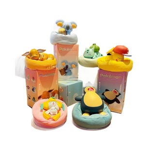Pokémon Pokemon Blind Box Pikachu Kabi Beast ручной куклы милые настольные украшения маленькие подарочные куклы