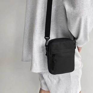 Men's Mori Style Small Satchel Instagram Popular Brand Shoulder Bag Men's Sports Casual Small Backpack Women's Simple New Crossbody Bag