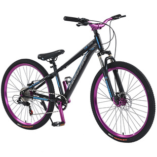 Factory direct dirt slope bike men's and women's mountain bike 26 inch adult variable speed shock absorption young student bike