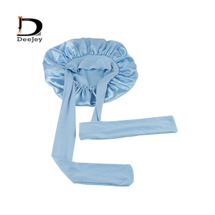 Amazon Explosions Milk Silk Ribbon/Satin Ribbon Round Hat Imitation Silk Beauty and Hair Care Wide-brimmed Hat Children's Head