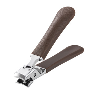 Stainless Steel Color Large Opening Nail Clipper Anti-splash Nail Scissors Old Man Trim Thick Hard Nail Toe Single
