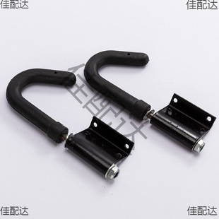 Ladder Hook Straight Ladder Hook Upper and Lower Ladder Hook Rotating Stair Hook Aluminum Alloy Ladder Accessories