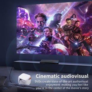 umiio-A009 direct smart office HD 4k bedroom projector wireless screen mobile phone wifi projector