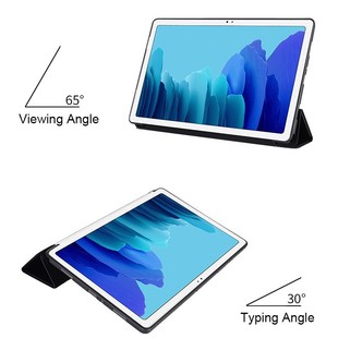 For Samsung Lenovo tablet protective case 10 generation 10.9 inch 10.2 inch three folding silicone solid color all soft case