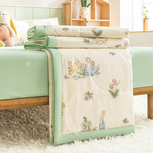 Cotton Cotton Summer Quilt Class A Maternal and Infant inside and outside Cotton Wrap Cotton Quilt Summer Cool Quilt Pure Cotton Air-conditioning Quilt Thin Quilt