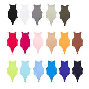 ZR foreign trade wholesale European and American style women's French slim fit slim neck collar jumpsuit 5039 371 250