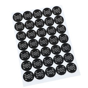 Disinfection gun surface sticker wholesale silk screen color logo touch PC button control film PVC label panel sticker