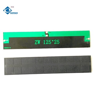 Zhiwang new energy semi-flexible PET solar panel 0.4W portable 5.5V monocrystalline silicon mini photovoltaic panel