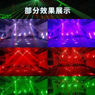 LED full color 18 three-in-one phantom ball lamp stepless shaking head laser bar clear bar KTV beam lamp stage lamp