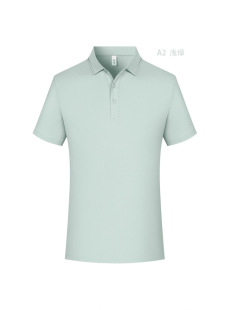 5A antibacterial cool feeling polo shirt custom short sleeve logo business enterprise lapel advertising t-shirt work clothes embroidery