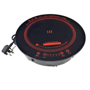 Commercial Embedded Round Hot Pot Induction Cooker Wire Controlled for Hot Pot Restaurants and Hotels