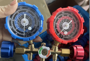 Fluoride meter 536 car air conditioner r134a fluoride meter valve double meter valve r22 snow refrigerant pressure gauge air conditioning system