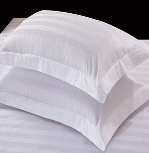 ✅ Hotel Pillowcase Bedding Linen Hotel Pillowcase B&B Hotel Pillow Bag Second-Hand Pillowcase Single