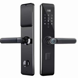 Smart Lock Бытовой замок отпечатков пальцев Противоугонная дверная блокировка с паролем