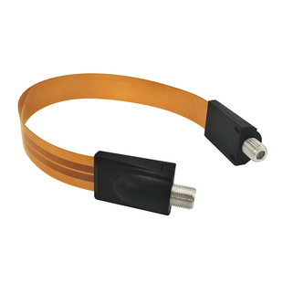 Flat Window Line Door Line F Head PCBA Female-to-Female Wall Punch-Free RF Line DC Monitoring Power Signal Line