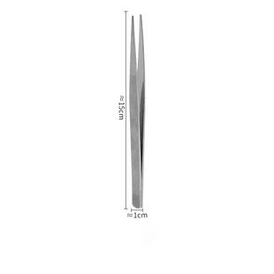 Tweezers Curved Straight Stainless Steel Tweezers Repair Tool Clip Handmade DIY Gardening Multi-use Fish Tank Water Grass Tweezers