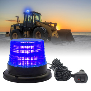 40LED flash light car safety warning beacon light truck forklift strobe light with magnetic 12-24v Amber
