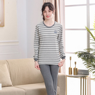 Girls' Autumn Clothes and Pants suit New Style Girls 12 Cotton Sweater 13 Junior High School Students 14 Youth Underwear 15 Years Old