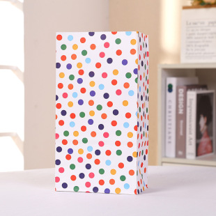 Portable paper bag Kraft paper bag party gift bag gift bag food bag manufacturers spot custom