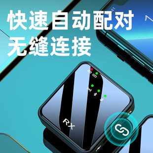 Wireless Microphone Digital Display with Charging Bin One-to-Two Mobile Phone Live Bluetooth Radio Wireless Lavaliers Microphone