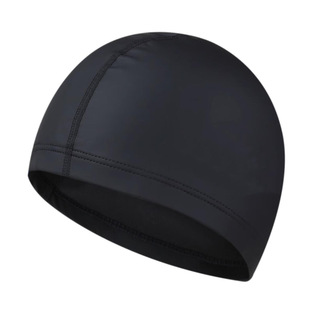 [Cool Shark] Adult Solid Color PU Swim Cap for Men and Women Comfortable and Unisex Factory Outlet