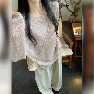 Jianmanni блузка для защиты от солнца, шикарная летняя тонкая Солнцезащитная футболка с длинным рукавом, женская Свободная Повседневная стройнящая